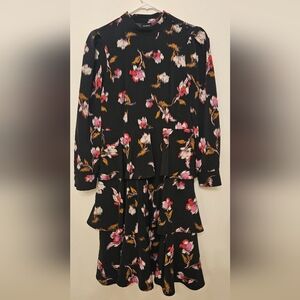 Floral 3 Tiered Dress